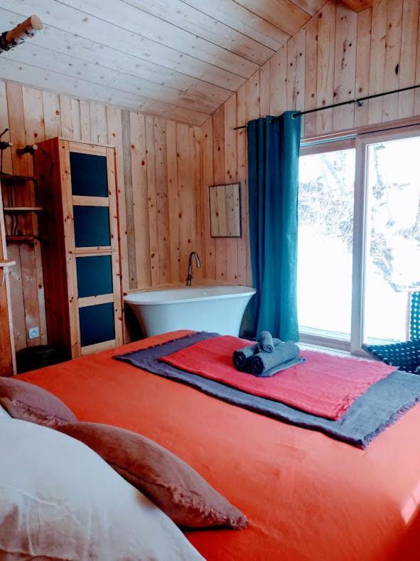 Le Chalet Du Blanc Spa yoga Bed & Breakfast Aillon-le-Jeune Bagian luar foto