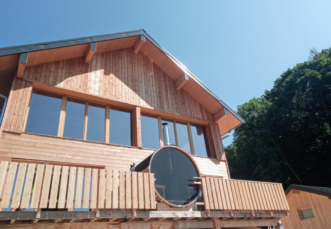 Le Chalet Du Blanc Spa yoga Bed & Breakfast Aillon-le-Jeune Bagian luar foto