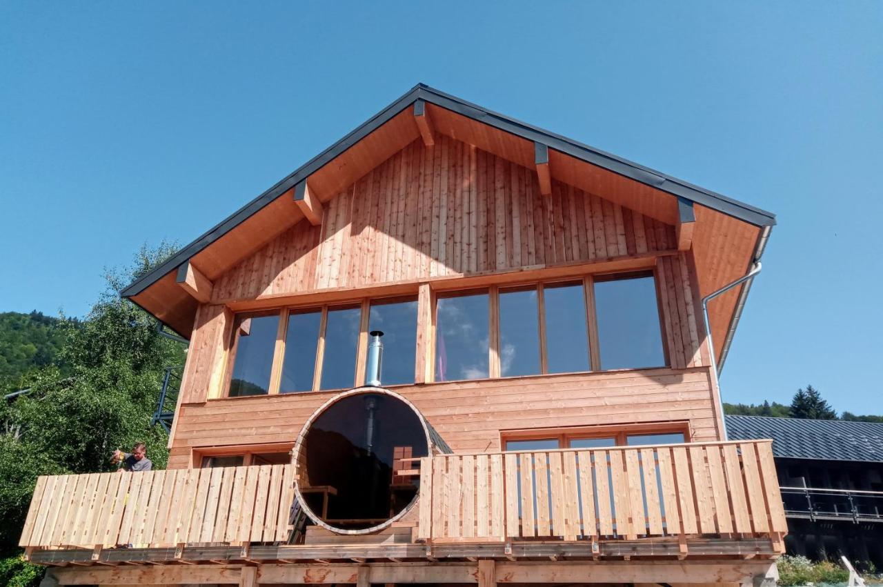 Le Chalet Du Blanc Spa yoga Bed & Breakfast Aillon-le-Jeune Bagian luar foto