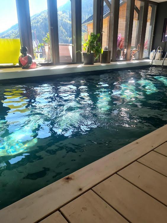 Le Chalet Du Blanc Spa yoga Aillon-le-Jeune Bagian luar foto