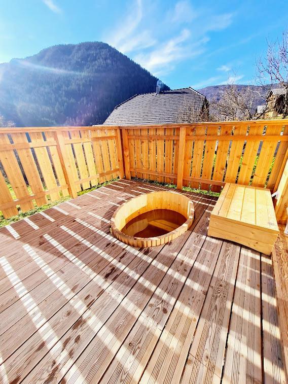 Le Chalet Du Blanc Spa yoga Bed & Breakfast Aillon-le-Jeune Bagian luar foto