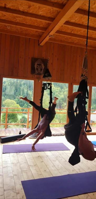 Le Chalet Du Blanc Spa yoga Aillon-le-Jeune Bagian luar foto
